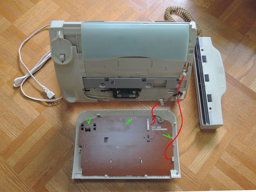 電話機の液晶修理 偏向板交換: なんでも工房のブログ