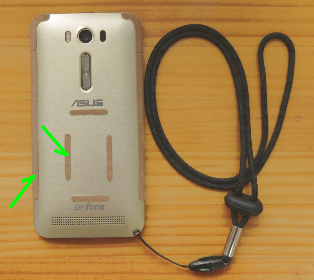 Zenfone2 Laser 裏蓋交換: なんでも工房のブログ