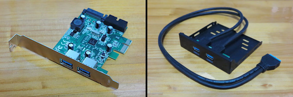 HP ML110 G7 改造（16） USB3.0 増設カード更新: なんでも工房のブログ